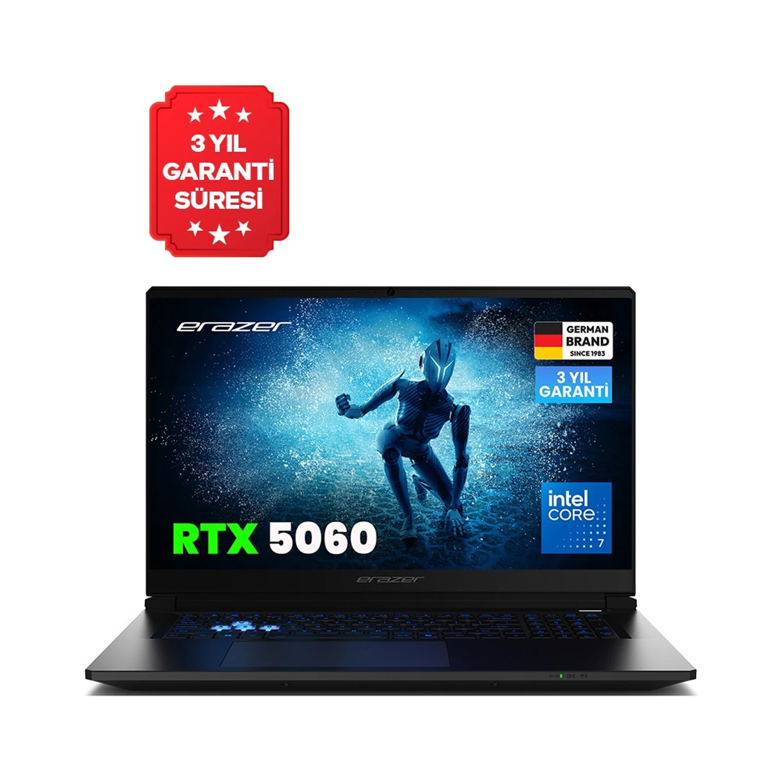 ERAZER Defender 17 P1 MD600008 Core 7-240H 32GB 2TB RTX5060 17.3" DOS