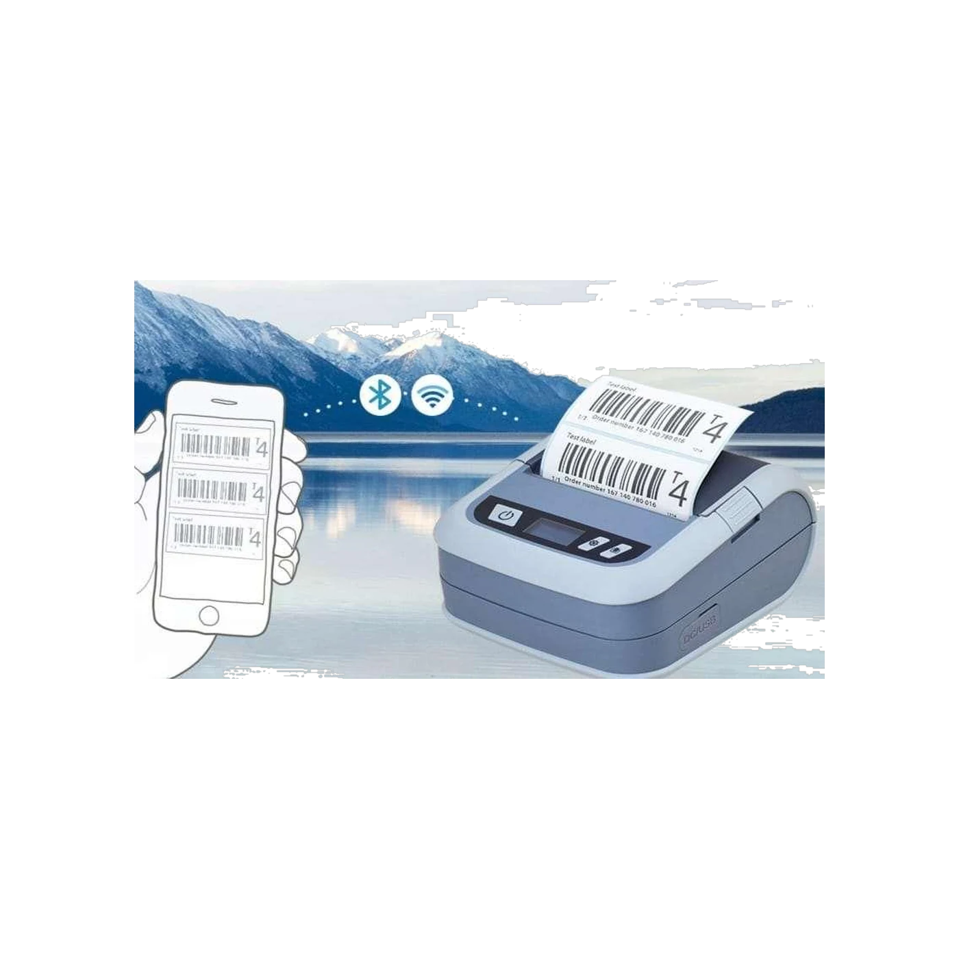 FlexyPOS WP-Q3A 3” Taşınabilir Bel Tipi Yazıcı