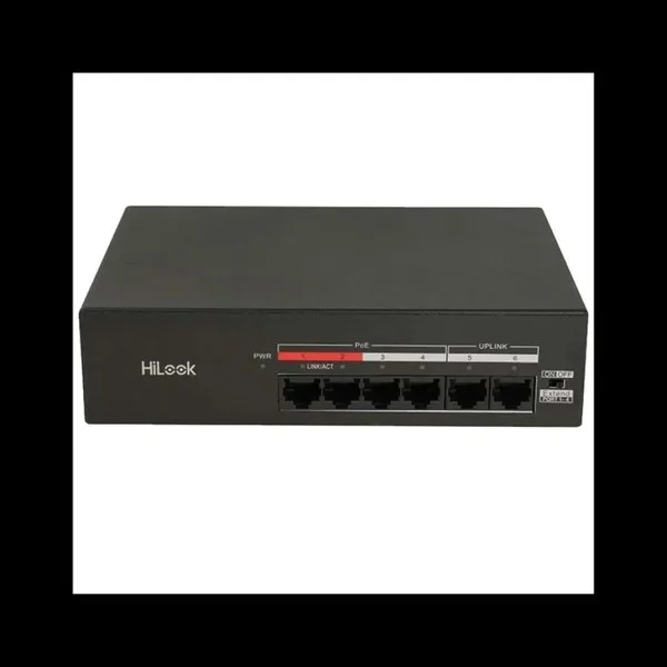 HiLook NS-0106MP-35(O-STD) 4Port 10/100 Mbps PoE+ Unmanaged Switch