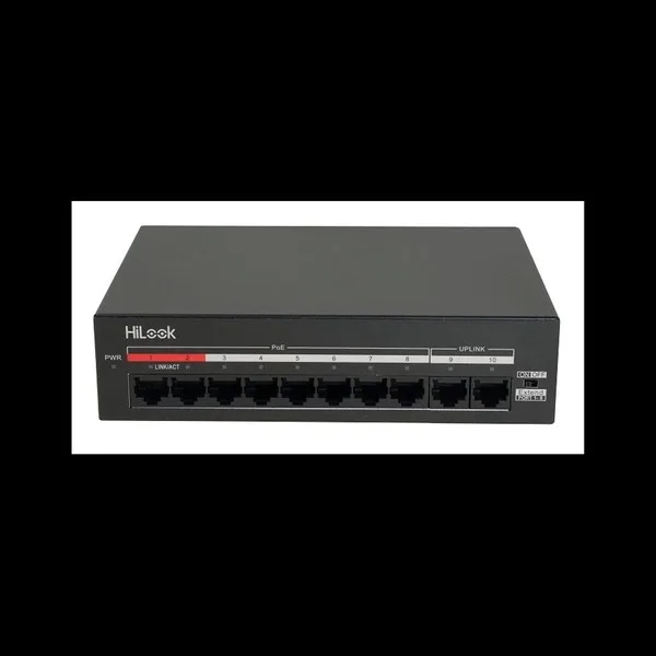 HiLook NS-0110MP-60(O-STD) 8Port 10/100 60W Poe Switch