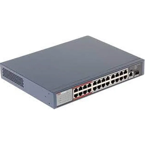 HiLook NS-0326P-230(B) 24Port 10/100 PoE+1x10/100/1000 RJ45+1xSFP Switch