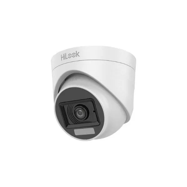 HiLook THC-T127-LPS 2MP Analog 2.8mm ColorVu Gece Renkli Sesli Dome Güvenlik Kamerası