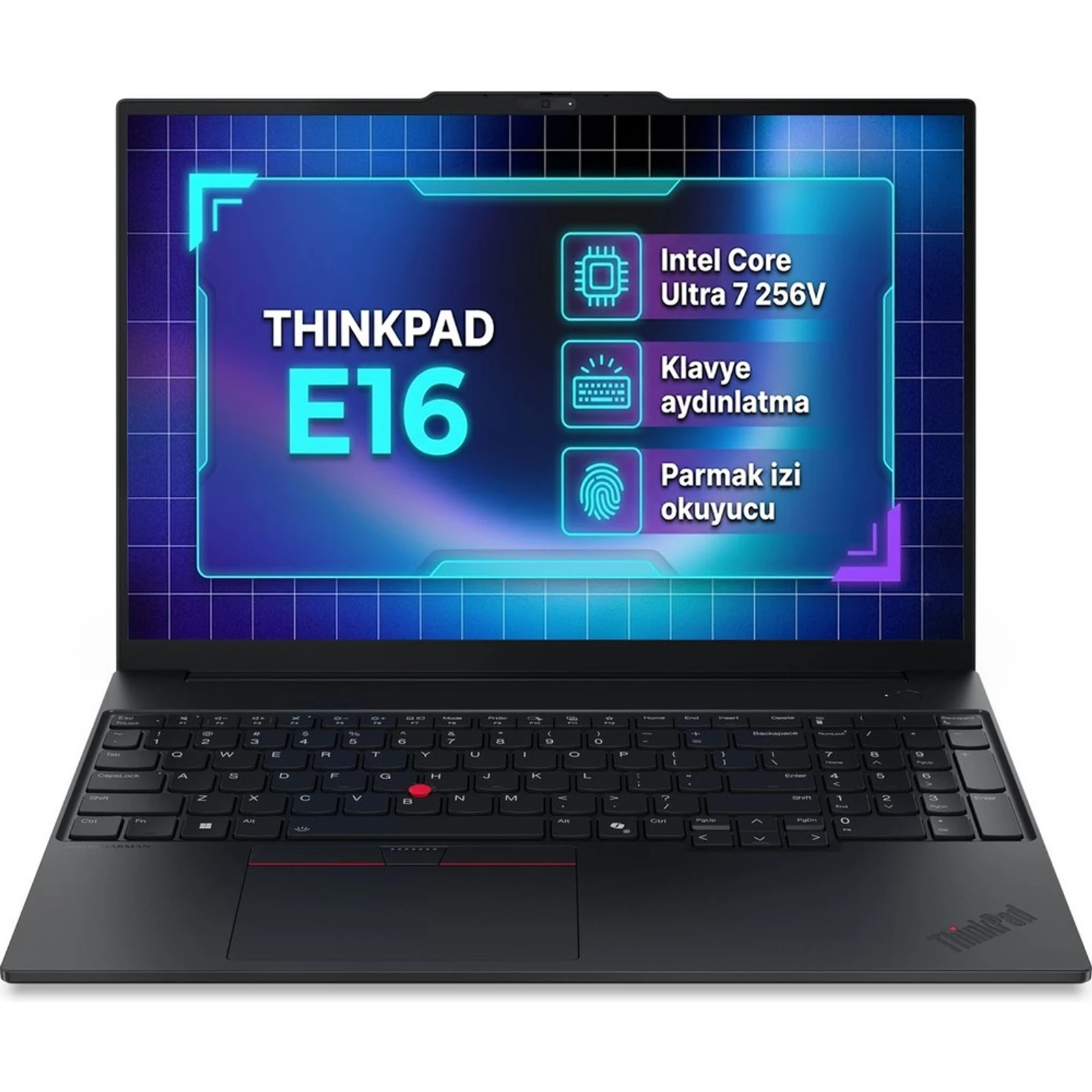 Lenovo E16 22AY0037TX Ultra 7-256V 16GB 512GB 16" DOS