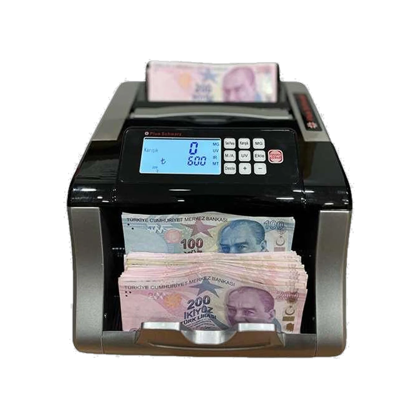 Plus Silver TL Kağıt Para Sayma Makinesi